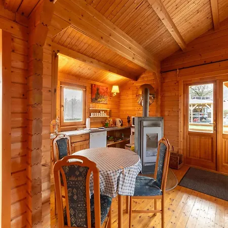 Scandinavian Wooden House In